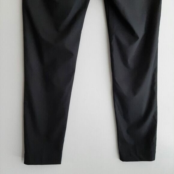 KIT & ACE Classic Slim Leg Flat Front Dress Pants Black Sz 32 - Picture 8 of 12